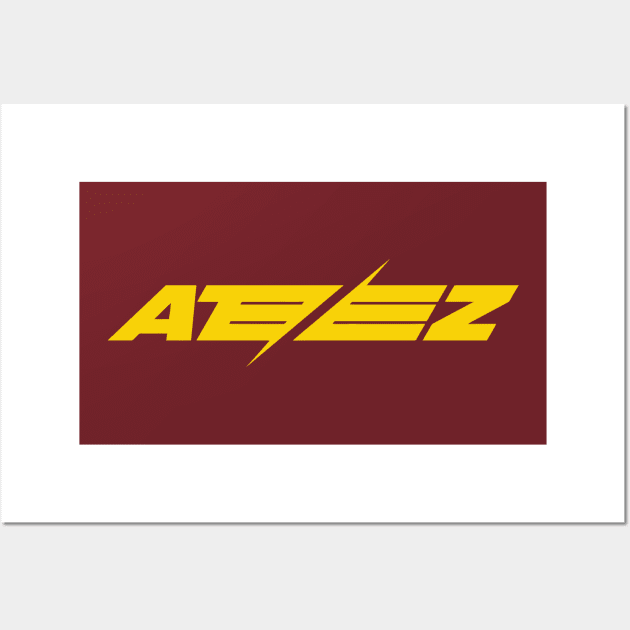 ateez Wall Art by Skate Merch